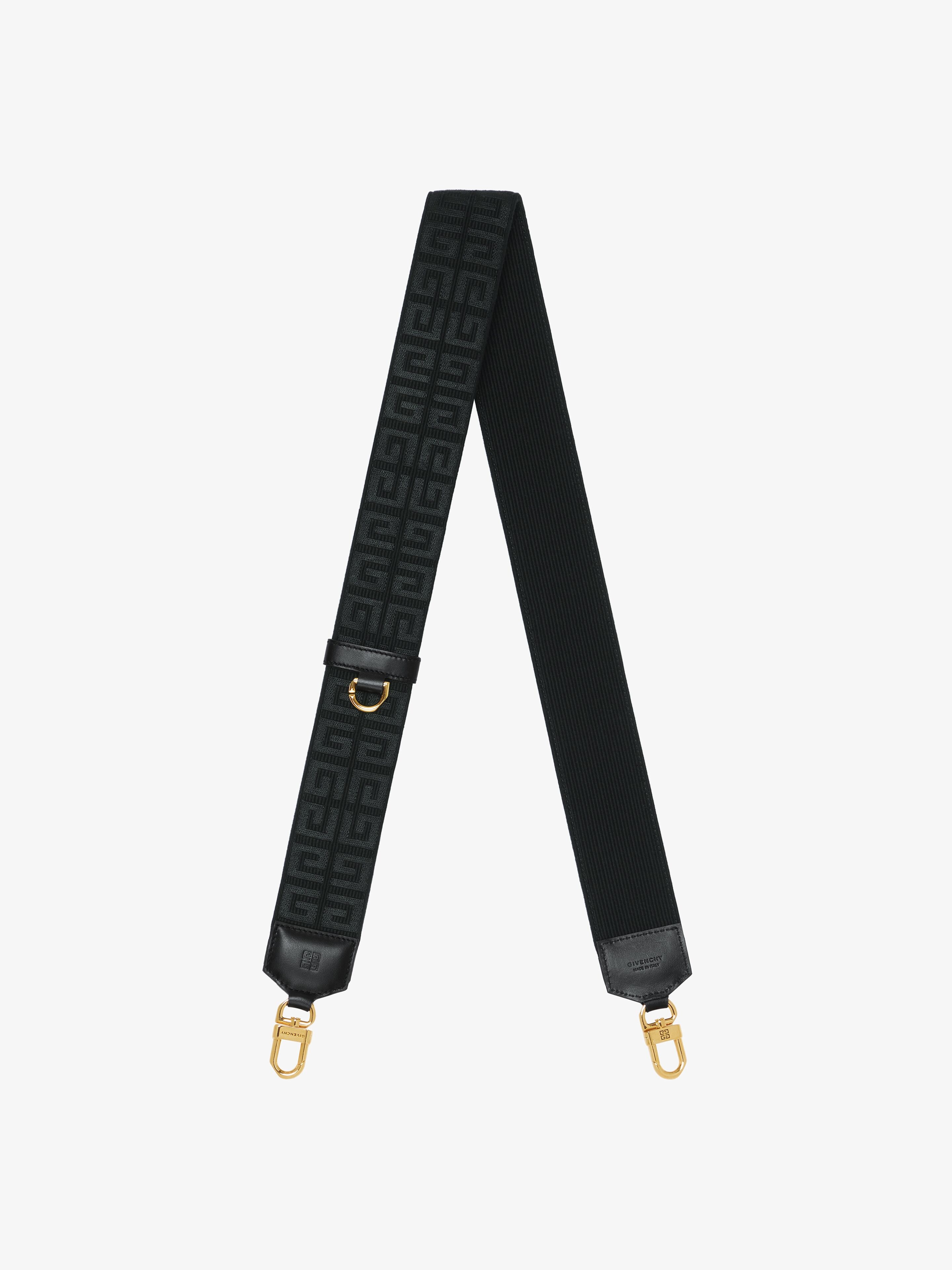 Givenchy Monogram Shoulder Strap In Cotton And Acrylic In Multicolor