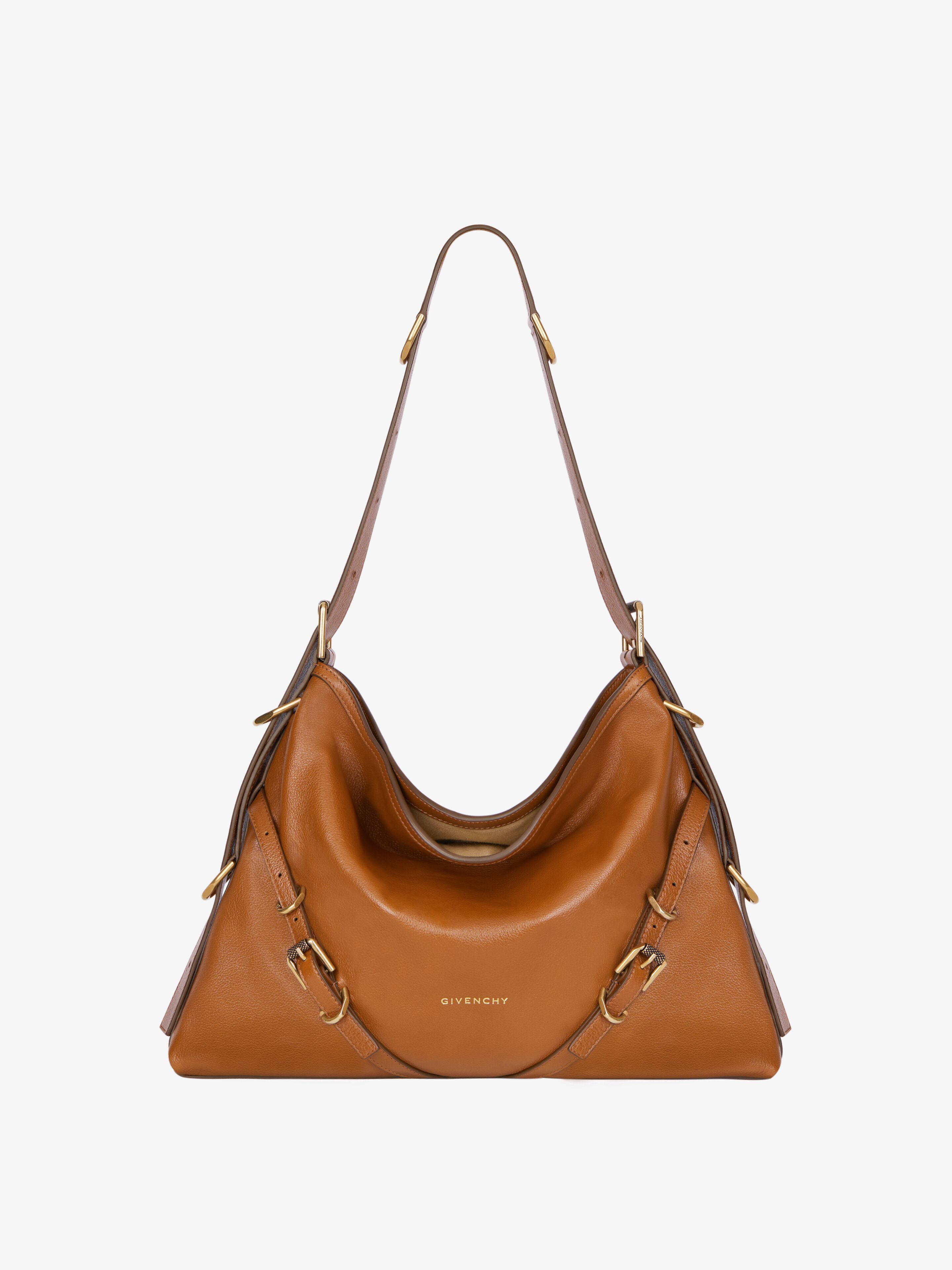 Shop Givenchy Medium Voyou Bag In Leather In Multicolor