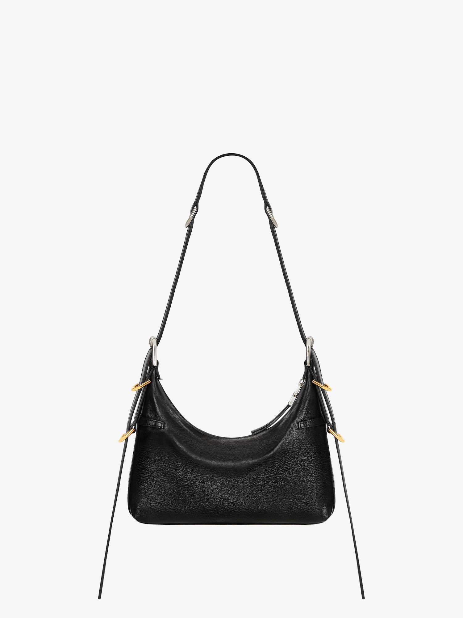 Mini Voyou bag in leather - black | Givenchy US