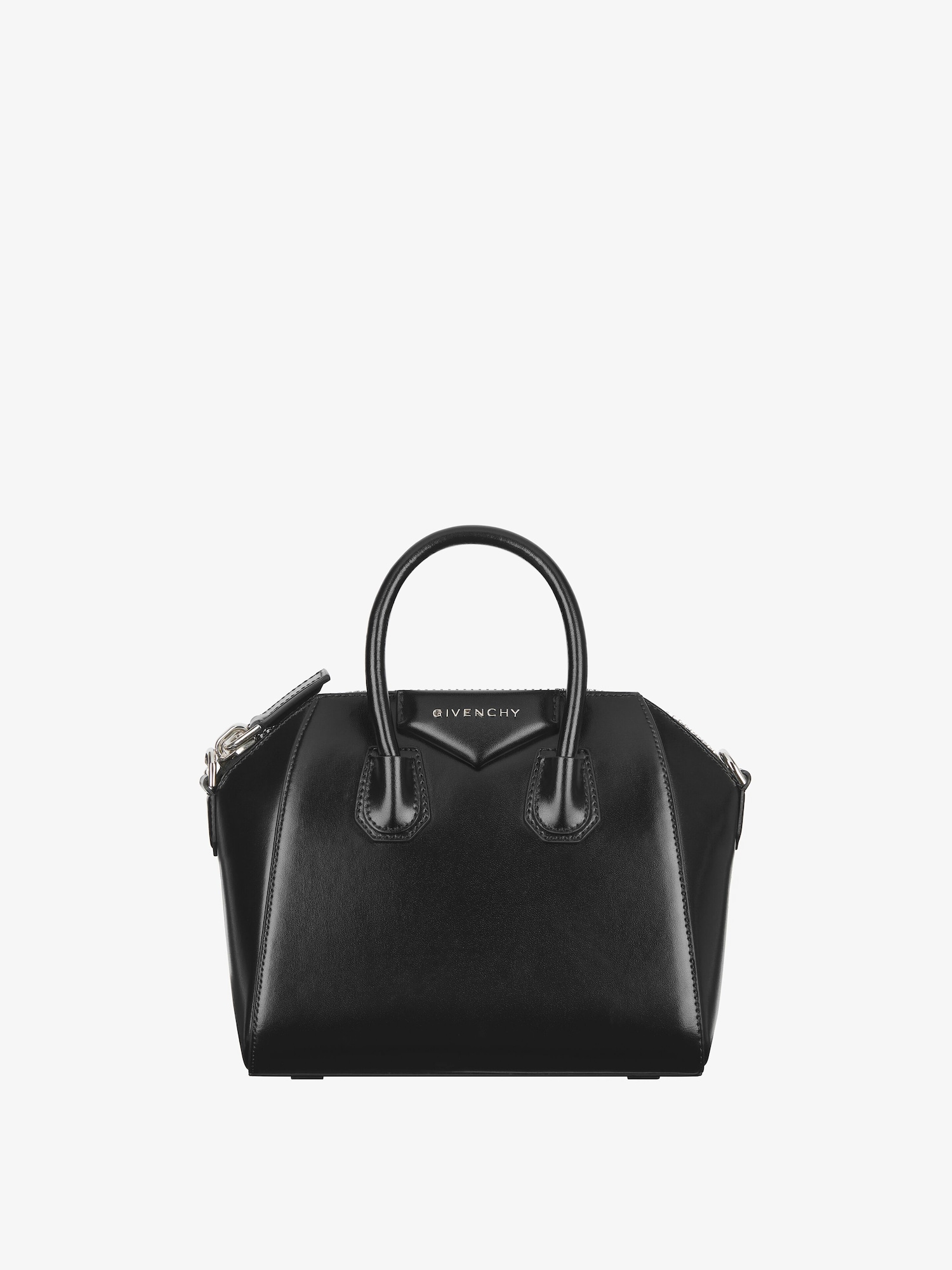 アンティゴナ ミニ ボックスレザー - ブラック | GIVENCHY JP