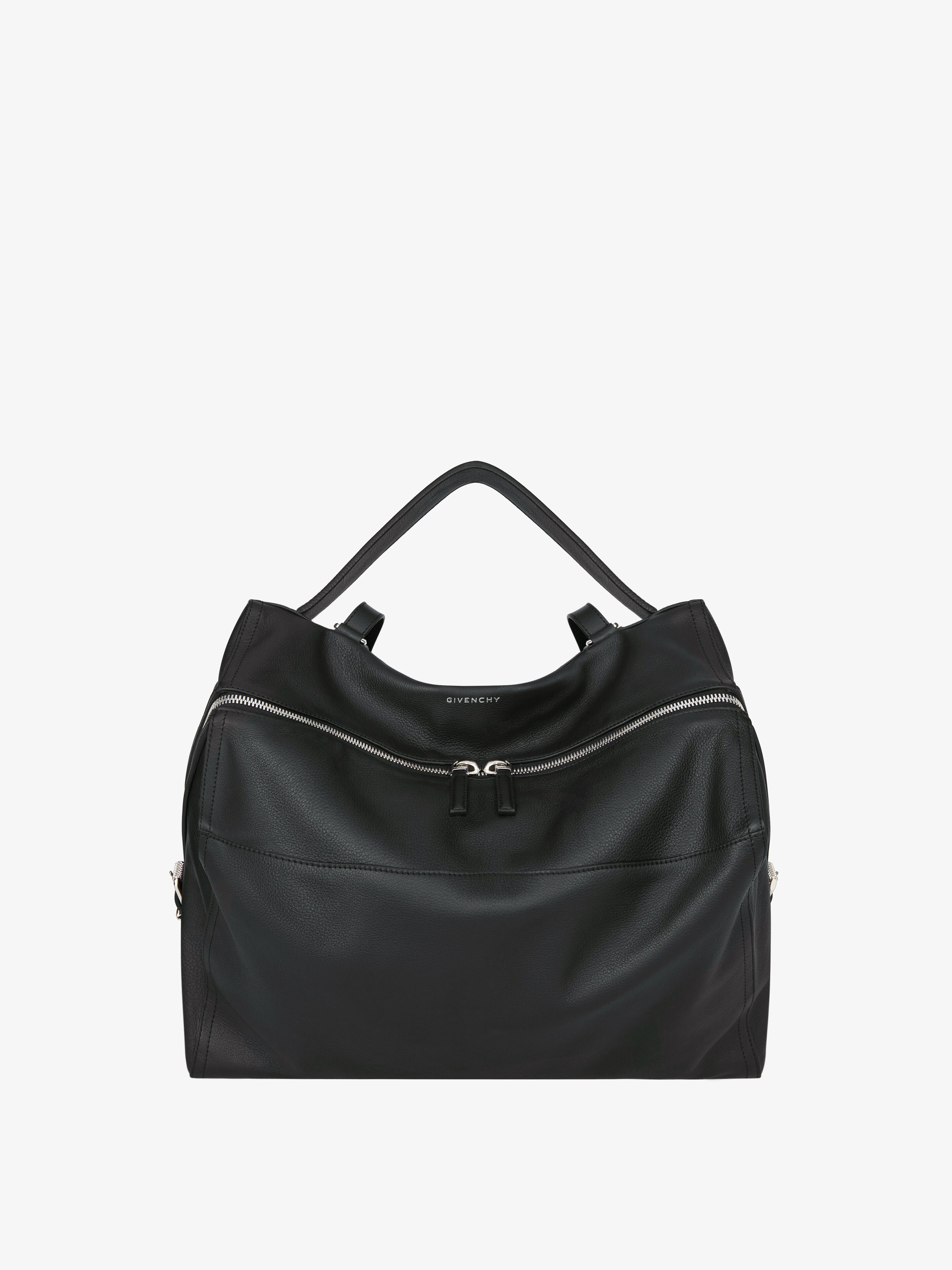 Shop Givenchy Medium Pandora Bag In Grained Leather In Multicolor